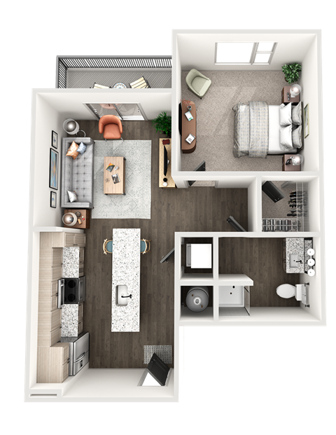 2 bed 2 bath C at The Wren Apartments, Lawrenceville , GA, 30043